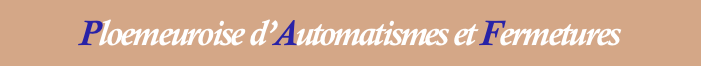 Ploemeuroise d’Automatismes et Fermetures